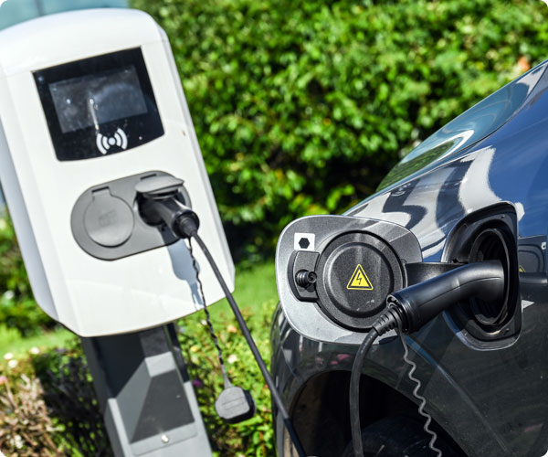 borne de recharge électrique