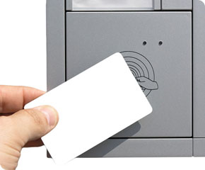 contrôle d'accès avec carte