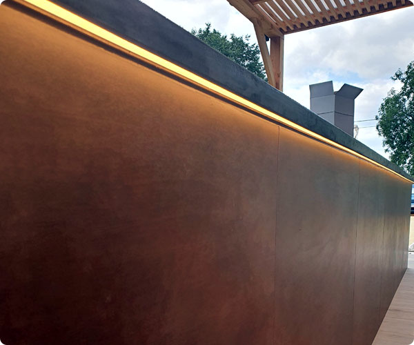 pose d'éclairage LED extéririeur dans la province du Brabant wallon